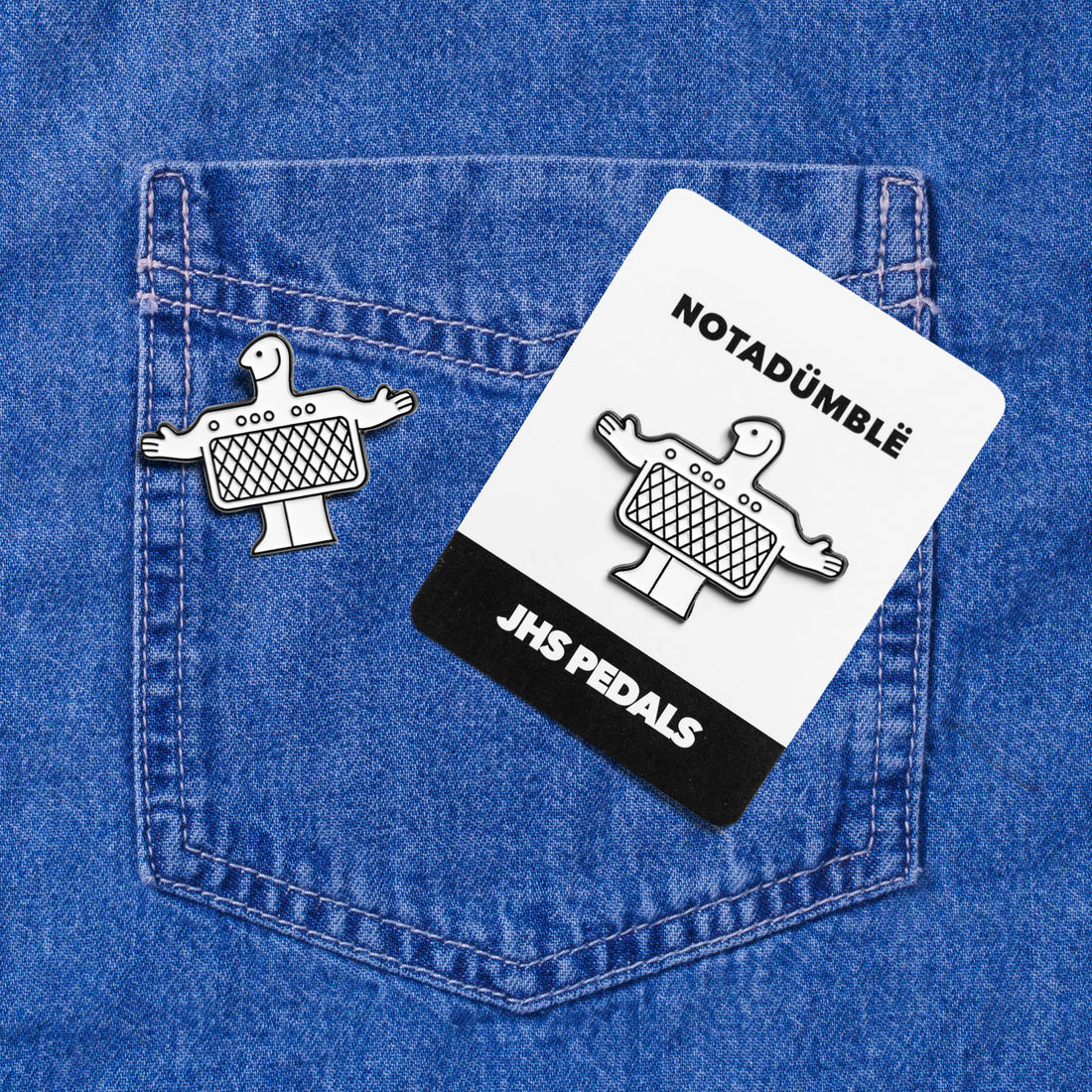 NOTADÜMBLË Character Enamel Pin